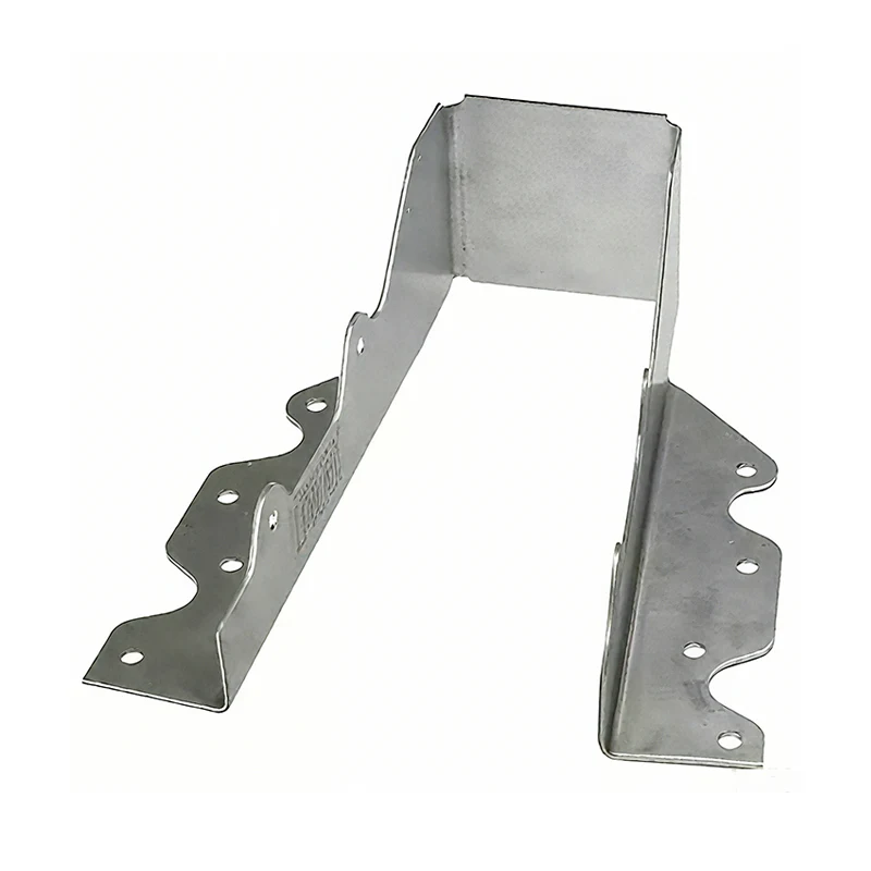 Percha de viga con conector de madera ajustable